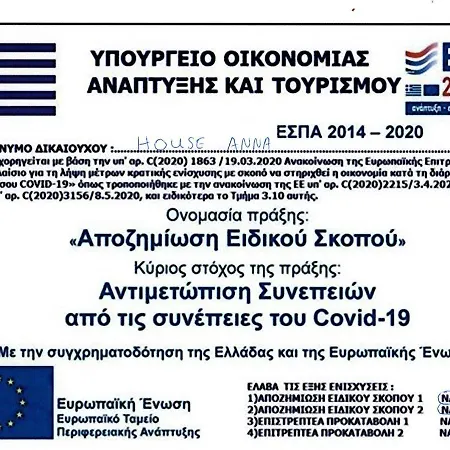 Διαμέρισμα House Anna Νικήτη